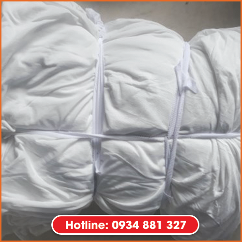 Vải Lau Trắng Cotton Khổ A4